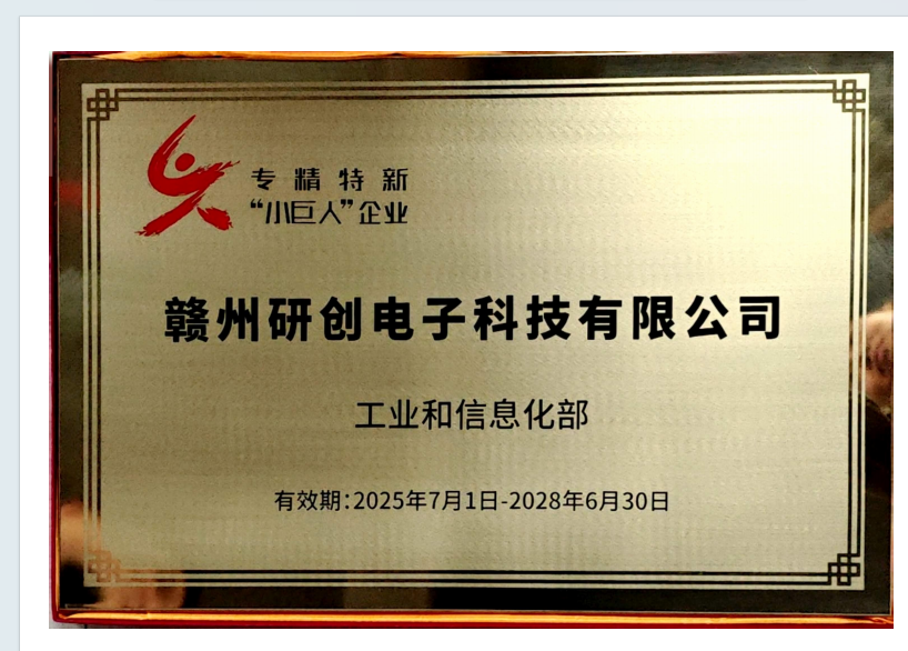 专精特新小巨人企业证明4